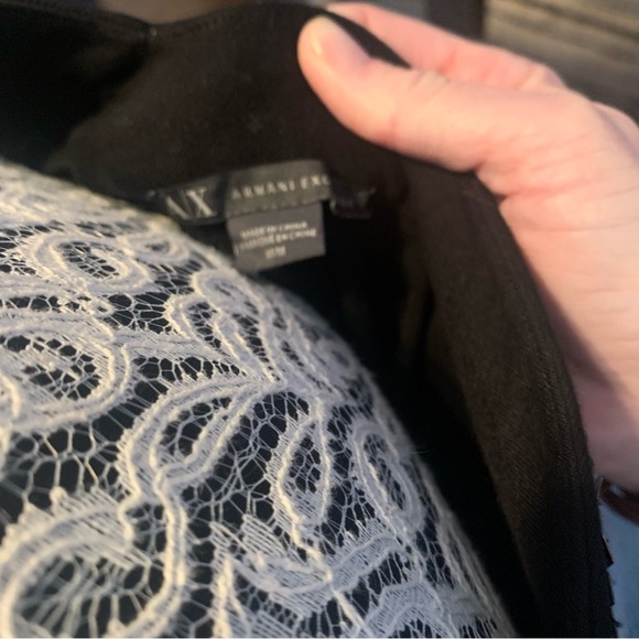 Black Armani Exchange Bodycon Dress - Picture 9 of 12